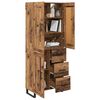 vidaXL Highboard Old Wood 69.5 x 34 x 180 cm Engineered Wood
