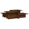 vidaXL Coffee Tables 2 pcs Brown Oak Engineered Wood