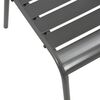 vidaXL Stackable Garden Chair Set 3 pcs Anthracite Powder-coated Steel