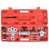 vidaXL Nine Ways Slide Hammer Puller Set 17 pcs
