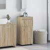 vidaXL Bathroom Cabinet Set TULUM Sonoma Oak 37 x 31.5 x 82 cm