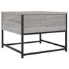 vidaXL Coffee Table Grey Sonoma 51x51x40 cm Engineered Wood