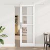 vidaXL Sliding Door ORKDAL White 73.5 x 211 cm