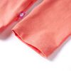Kids' T-shirt with Long Sleeves Coral 104