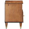 vidaXL Bedside Cabinet 40x33x46 cm Solid Wood Mango