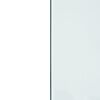 vidaXL Fireplace Glass Plate Rectangular 120x60 cm