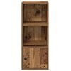 vidaXL Bookcase Old Wood 31x24x77 cm Engineered Wood