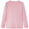 Kids' T-shirt with Long Sleeves Light Pink 140
