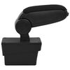 vidaXL Car Armrest Black 17x40x(31-49) cm ABS