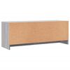 vidaXL TV Cabinet Grey Sonoma 102x30x37.5 cm Engineered Wood