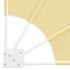 vidaXL Balcony Privacy Screen Sand 160 x 160 cm Polyester