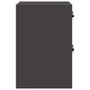 vidaXL File Cabinet Black 44 x 50 x 74.5 cm Cold-Rolled Steel