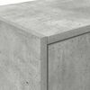 vidaXL Garage Wall Cabinet Concrete Grey Engineered Wood