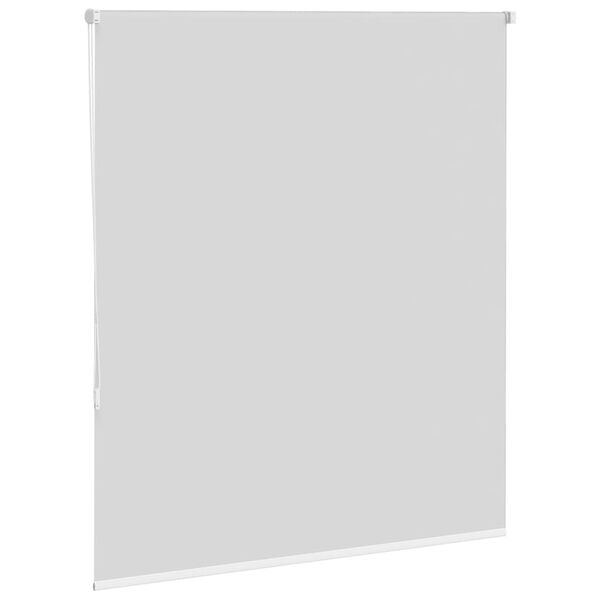 vidaXL Roller Blind Blackout White 135x175 cm Fabric Width 131.6 cm Polyester