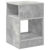 vidaXL End Table Concrete Grey 30.5 x 30 x 45 cm Engineered Wood