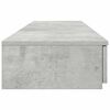 vidaXL Bed Drawers Concrete Grey 140 x 36.5 x 16.5 cm Engineered Wood