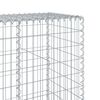 vidaXL Gabion Basket with Cover 300x50x200 cm Galvanised Iron