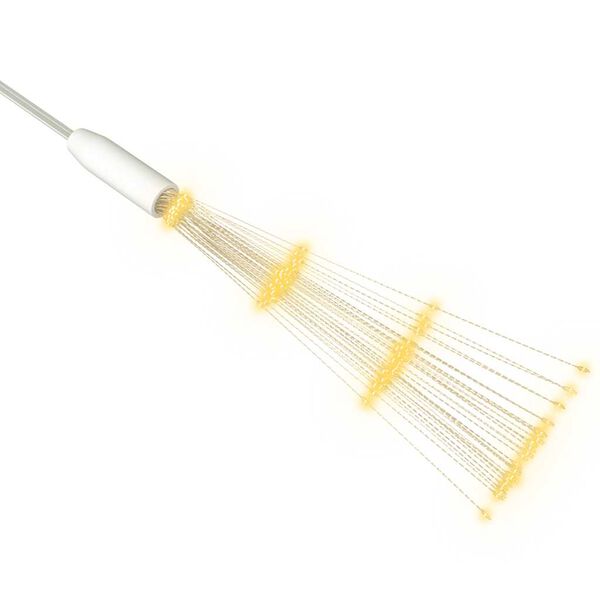 vidaXL Outdoor Christmas Firecrack Lights 4pcs Warm White 20cm 560 LEDs