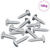 vidaXL Screw 13636 pcs Silver M4 x 16 mm Steel