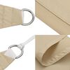 vidaXL Sunshade Sail Oxford Fabric Rectangular 5x6 m Beige