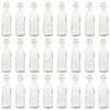 vidaXL Glass Bottles with Clip Closure 24 pcs 1 L