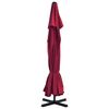 vidaXL Garden Parasol with Portable Base Red