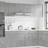 vidaXL Hanging Cabinet Lyon Concrete Grey 30x31x60 cm Engineered Wood