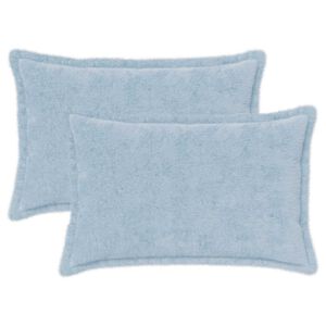 vidaXL Cushion Cover 2 pcs HOUTEN Light Blue 30 x 50 cm