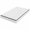 vidaXL Mattress 2 pcs White and Grey 60 x 200 cm Bonell Spring