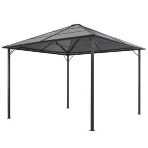 vidaXL Gazebo | Anthracite | Aluminium and Steel | Large
