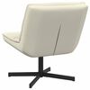 vidaXL Swivel Chair Cream 63 x 75 x 76 cm PU