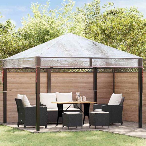 vidaXL Gazebo Cover Replacement 3 x 3 m PVC