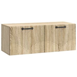vidaXL Wall-Mounted TV Cabinet Sonoma Oak 78.5 x 31 x 30 cm