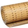 vidaXL Balcony Screen Light Brown 500x80 cm Poly Rattan