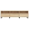 vidaXL TV Cabinet Sonoma Oak 150x30x44.5 cm Engineered Wood