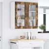vidaXL Kitchen Cabinet Smoked Oak 80 x 31 x 80 cm Engineered Wood