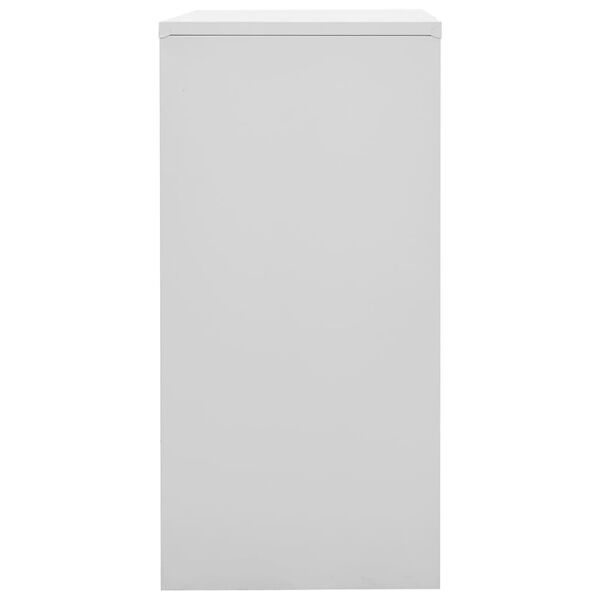 vidaXL Locker Cabinets 5 pcs Light Grey and Blue 90x45x92.5 cm Steel