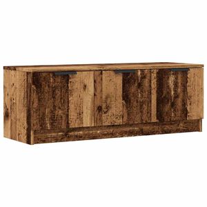 vidaXL TV Cabinet Old Wood 102x35x36.5 cm Engineered Wood