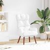 vidaXL Armchair White 69 x 74 x 93 cm Artificial Leather