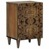 vidaXL Bathroom Cabinet Brown 38 x 33.5 x 58 cm Solid Mango Wood