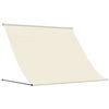 vidaXL Retractable Awning Cream 250x150 cm Fabric and Steel