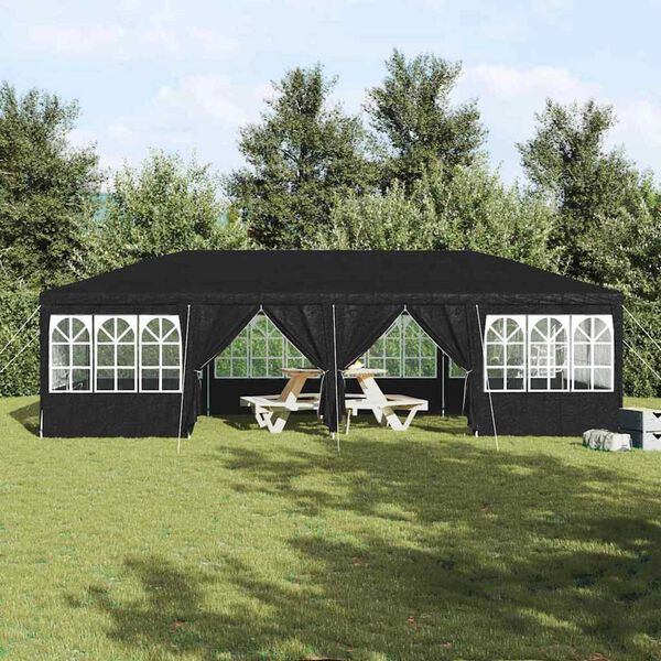 vidaXL Party Tent Anthracite and White 800 x 400 x 266 cm