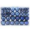vidaXL Christmas Baubles 100 pcs Blue &Oslash;3/4/6 cm