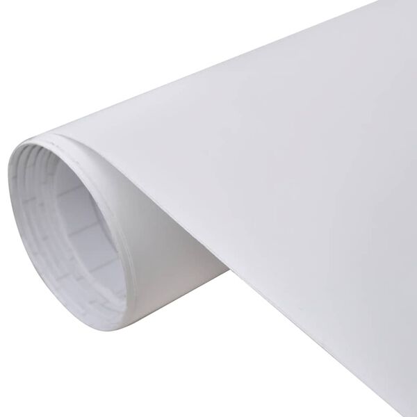 vidaXL Car Films 2 pcs Matt White 100x150 cm+50x150 cm