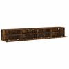 vidaXL TV Wall Cabinets 2 pcs Smoked Oak 100x30x30 cm Engineered Wood
