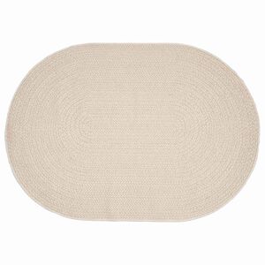 vidaXL Rug ZIZUR Cream 200 x 140 cm Polypropylene