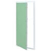 vidaXL Access Panel Green and Silver 45 x 85 cm