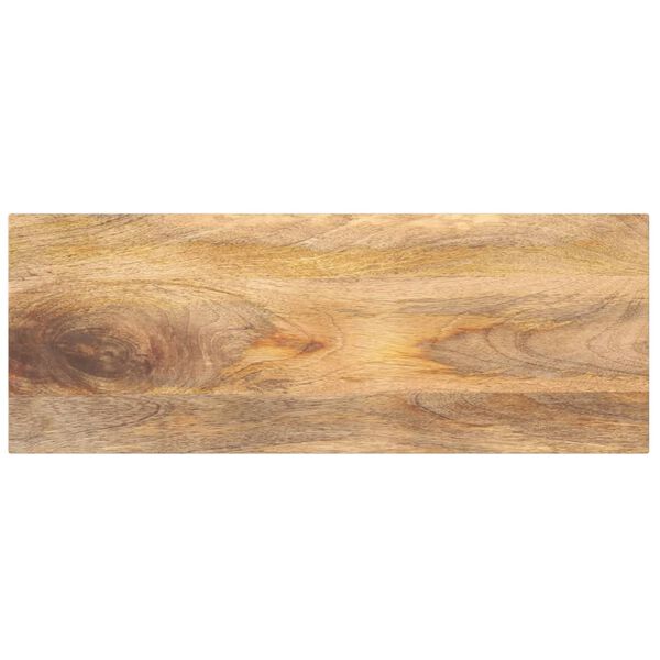 vidaXL Table Top 70x40x2.5 cm Rectangular Solid Wood Mango