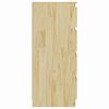 vidaXL Side Cabinet 60x36x84 cm Solid Pinewood