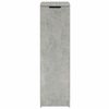 vidaXL Shoe Cabinet Concrete Grey 30x35x100 cm Engineered Wood